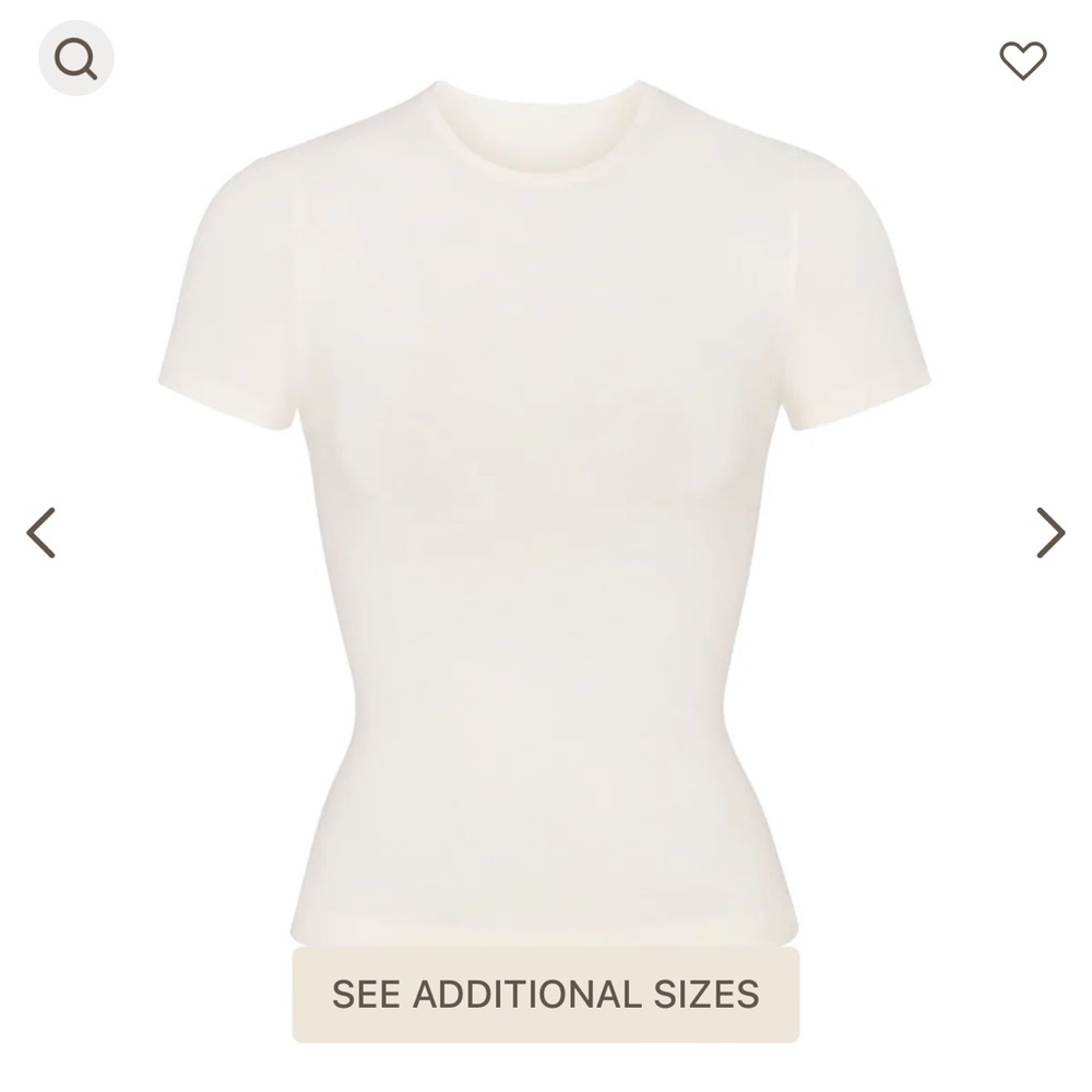 soft smoothing seamless tshirt brand new